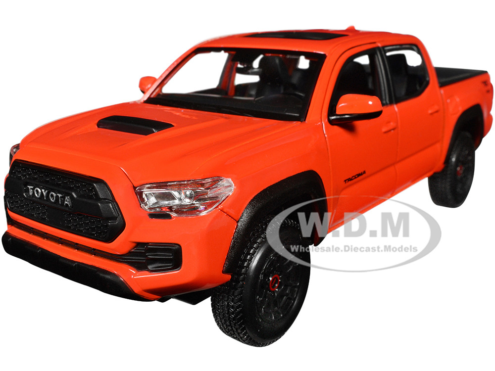 2023 Toyota Tacoma TRD PRO Pickup Truck Solar Octane Orange with Sunroof "Special Edition" Series 1/27 Diecast Model Car by Maisto diecast model