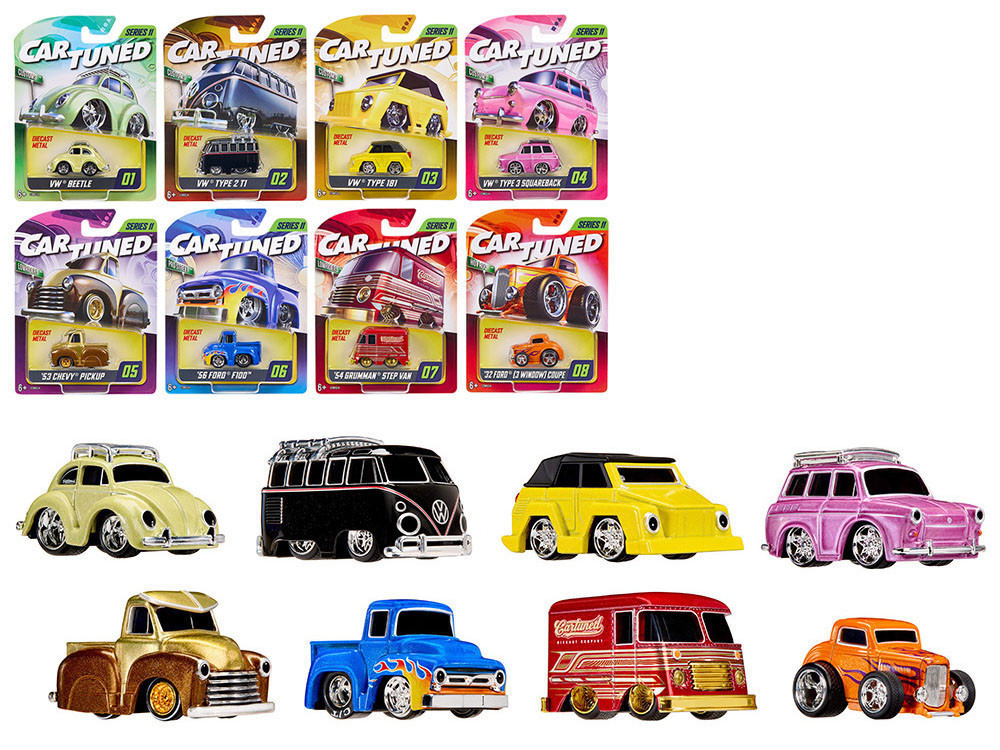 "Mainline" 2026 Series 11 Set of 8 Pieces Diecast Model Cars by CarTuned diecast model