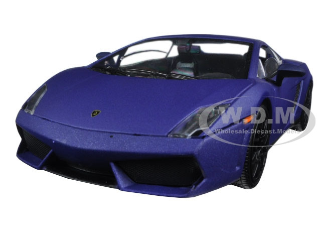 Lamborghini Gallardo LP 560-4 Matt Purple 1/24 Diecast Model Car by Motormax diecast model