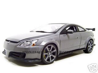 2003 Honda Accord Gray Metallic 1/18 Diecast Model Car by Motormax diecast model