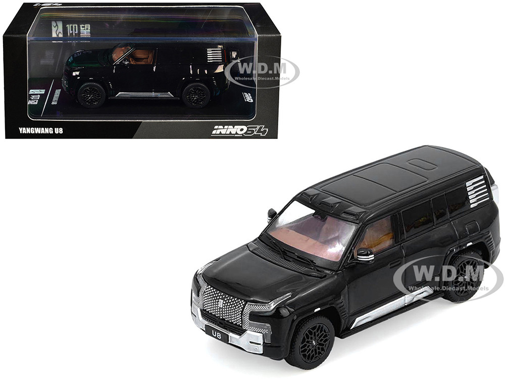Yangwang U8 Black 1/64 Diecast Model Car by Inno Models diecast model