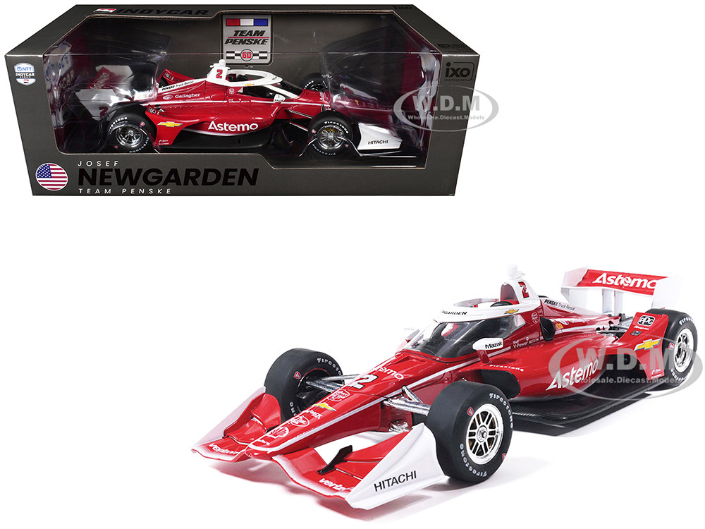 Dallara IndyCar #2 Josef Newgarden "Astemo" Team Penske (Road Course Configuration) "NTT IndyCar Series" (2026) 1/18 Diecast Model Car by IXO Models diecast model