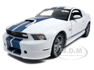 2011 Ford Shelby Mustang GT350 White 1/18 Diecast Model Car by Shelby Collectibles diecast model