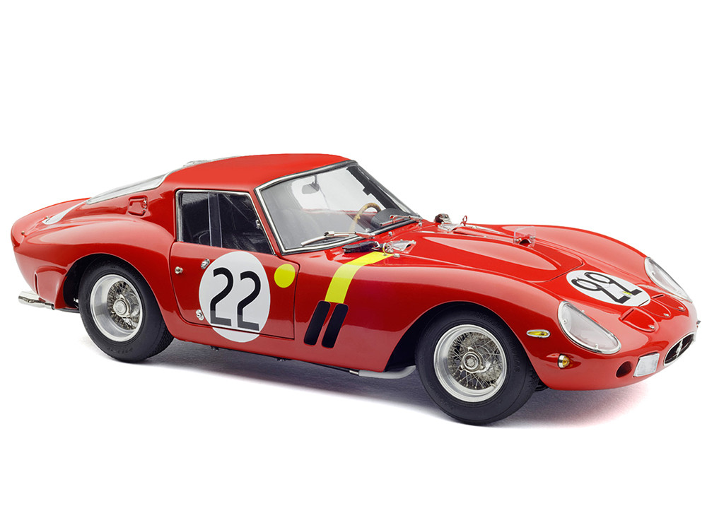 Ferrari 250 GTO #22 "Elde" - "Beurlys" 3rd Place "24 Hours of Le Mans" (1962) Limited Edition to 2200 pieces Worldwide 1/18 Diecast Model Car by CMC diecast model