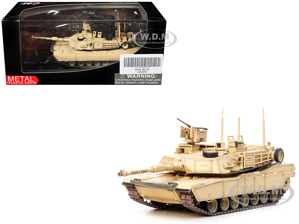 General Dynamics M1A2 SEP V2 Abrams Tank "2nd Battalion, 7th Infantry Regiment, 1st Armored Brigade Combat Team, 3rd Infantry Division" United States Army 1/72 Diecast Model by Panzerkampf diecast model