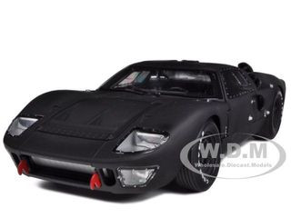 1966 Ford GT-40 GT40 MK 2 Matt Black 1/18 Diecast Car Model by Shelby Collectibles diecast model