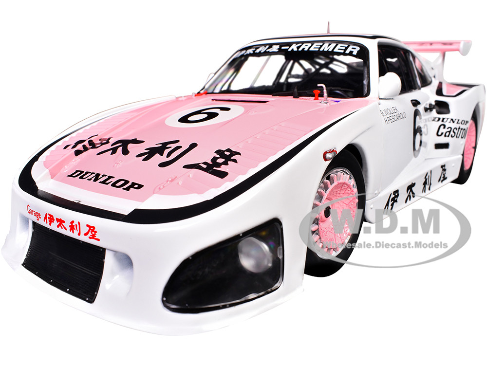 Porsche 935 K3 #6 Bob Wollek - Henri Pescarolo Winner "Suzuka 1000KM" (1981) "Pink Slips" Series 1/18 Diecast Model Car by Jada diecast model