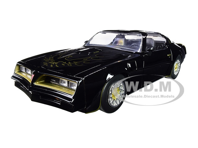 Tegos 1977 Pontiac Firebird Black "Fast & Furious" Movie 1/24 Diecast Model Car by Jada diecast model