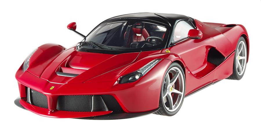 Ferrari Laferrari F70 Hybrid Elite Red 1/18 Diecast Car Model by Hot Wheels diecast model