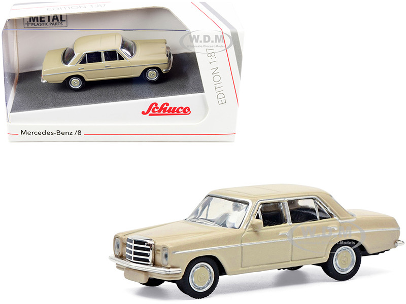 Mercedes Benz 8 Beige 1/87 (HO) Diecast Model Car by Schuco diecast model