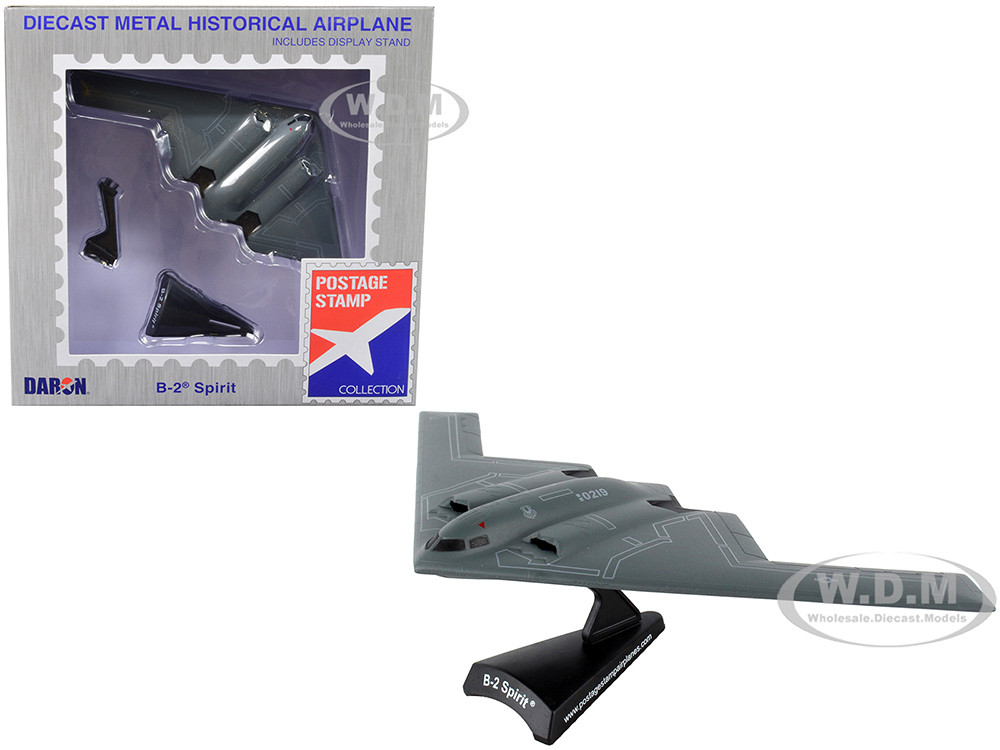 Northrop Grumman B-2 Spirit Stealth Bomber Aircraft "United States Air Force" 1/280 Diecast Model Airplane by Postage Stamp diecast model