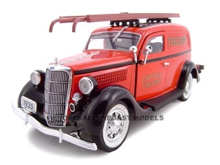 1935 Ford Chicago Fire Department 1/24 Diecast Car Model by Unique Replicas diecast model