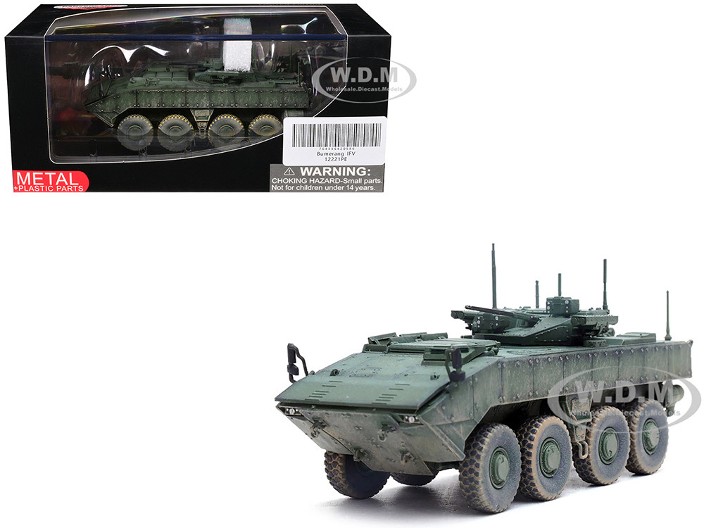 Bumerang (Object K-17) IFV (Infantry Fighting Vehicle) "Russian Army" Green Camouflage "Armor Premium" Series 1/72 Diecast Model by Panzerkampf diecast model