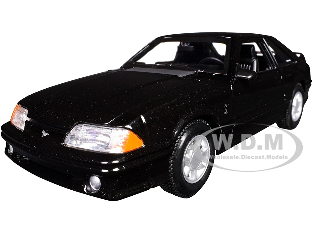 1993 Ford Mustang SVT Cobra Black "Special Edition" Series 1/24 Diecast Model Car by Maisto diecast model