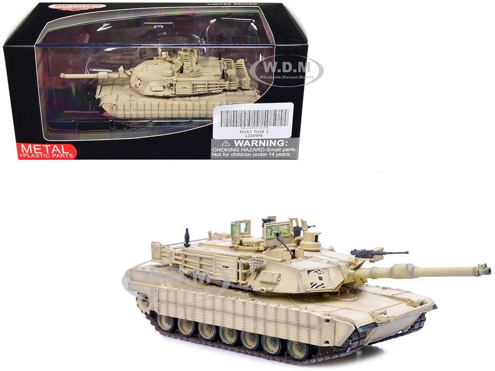 General Dynamics M1A2 Abrams TUSK Tank "US Army 3rd Armored Cavalry Rgt  Iraq" (2011) "Armor Premium" Series 1/72 Diecast Model by Panzerkampf diecast model