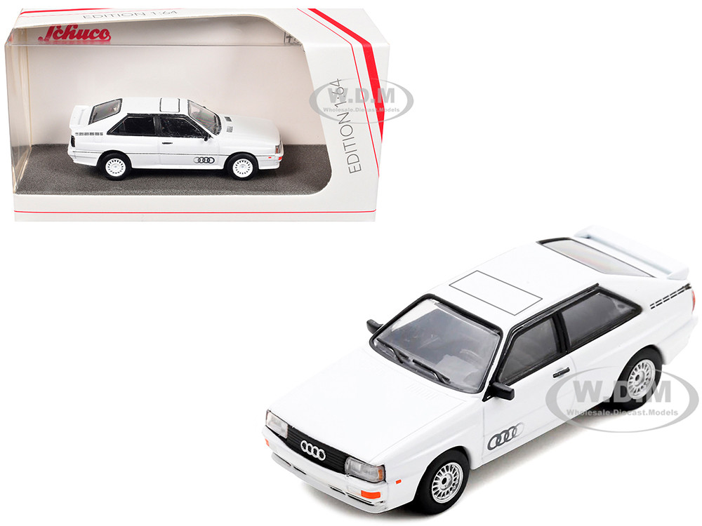 Audi Quattro White 1/64 Diecast Model Car by Schuco diecast model
