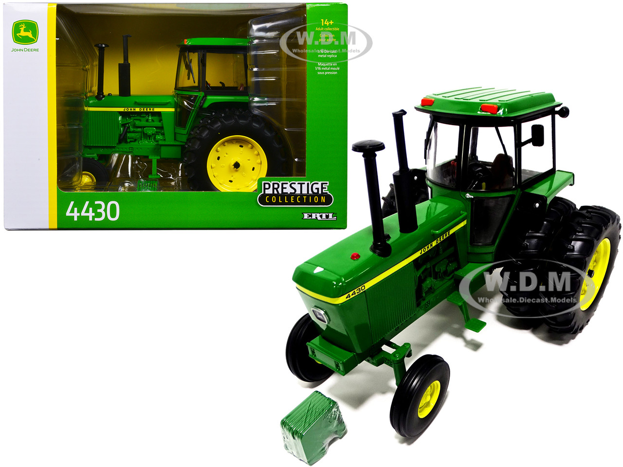 John Deere 4430 Tractor with Dual Wheels Green "Prestige Collection" 1/16 Diecast Model by ERTL TOMY diecast model