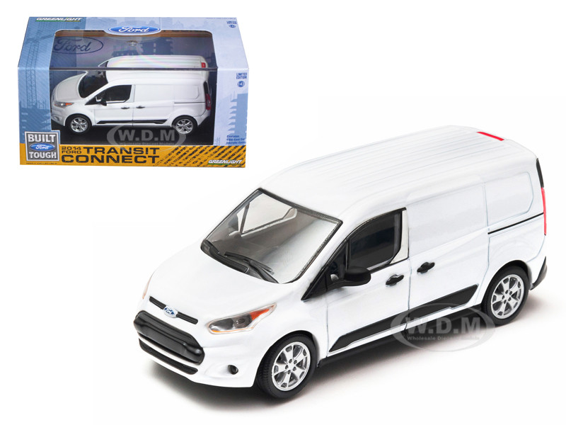 2014 Ford Transit Connect (V408) Van White 1/43 Diecast Model by Greenlight diecast model