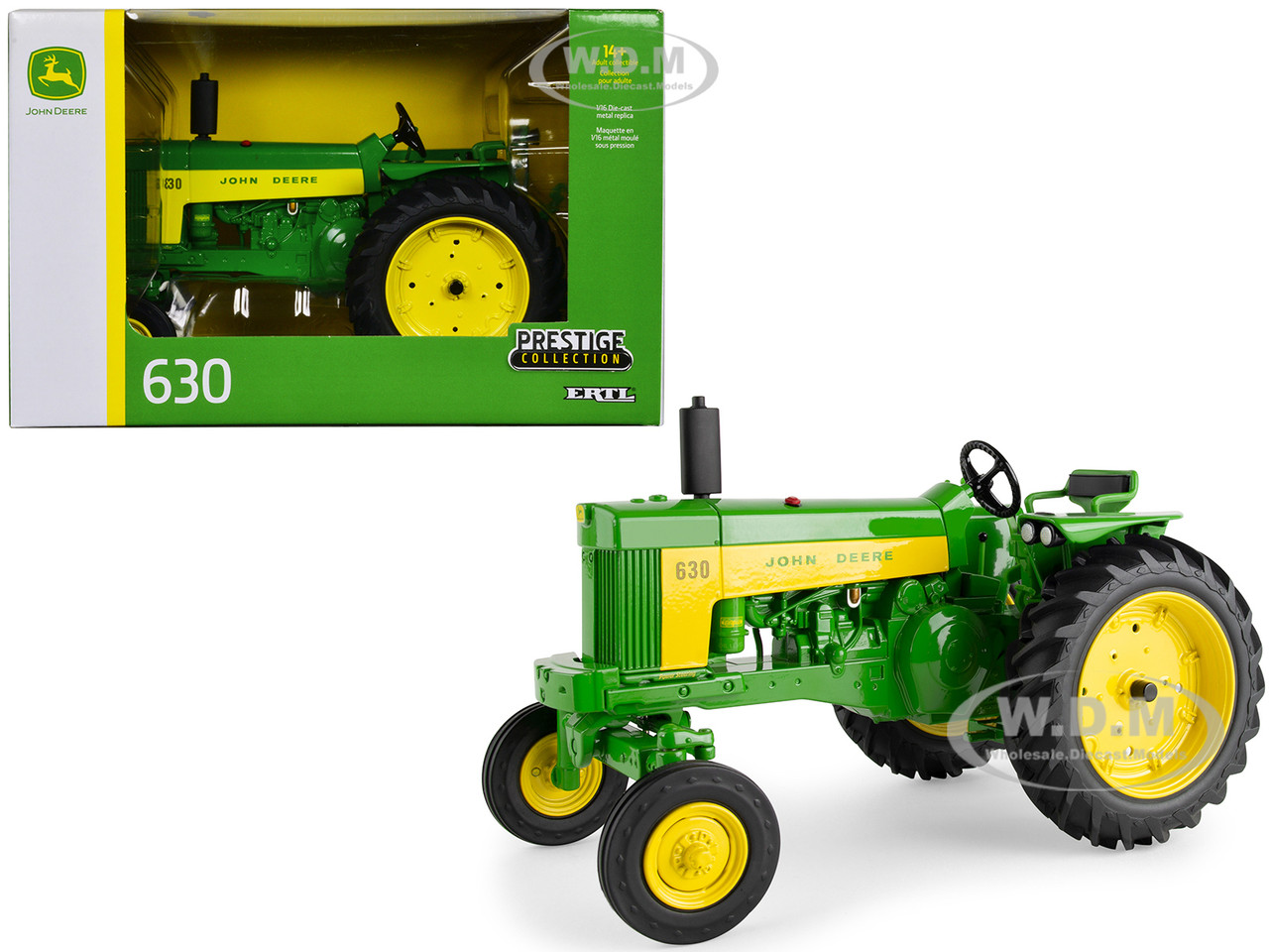 John Deere 630 Tractor Green "Prestige Collection" Series 1/16 Diecast Model by ERTL TOMY diecast model