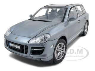 2008 Porsche Cayenne Turbo Silver 1/18 Diecast Model Car by Motormax diecast model