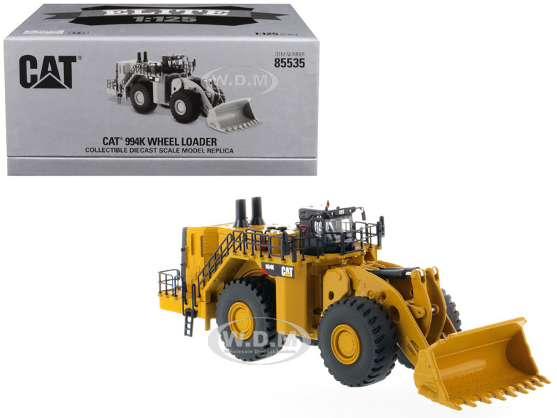CAT Caterpillar 994K Wheel Loader "Elite Series" 1/125 Diecast Model by Diecast Masters diecast model