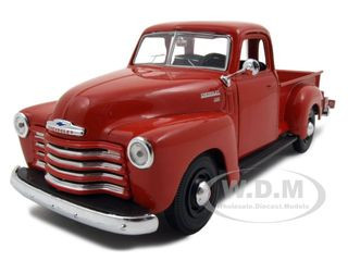 1950 Chevrolet 3100 Pickup Truck Omaha Orange 1/25 Diecast  Model Car by Maisto diecast model