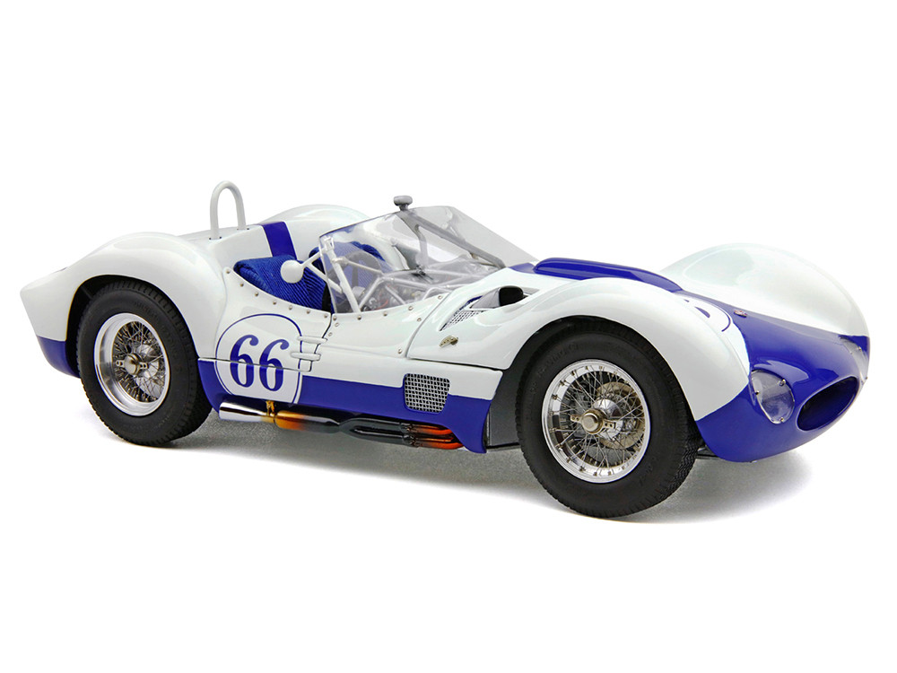 Maserati Tipo 61 "Birdcage" #66 Jim Hall Winner "SCCA Continental Divide Race" (1960) Limited Edition to 1000 pieces Worldwide 1/18 Diecast Model Car by CMC diecast model