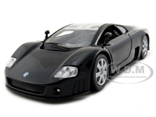 Volkswagen Nardo W12 Show Car Black 1/24 Diecast Model Car by Motormax diecast model