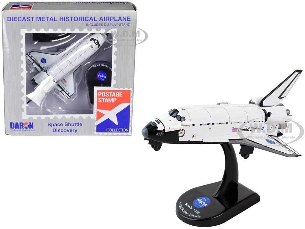 NASA Space Shuttle "Discovery" (OV-103) "United States" 1/300 Diecast Model by Postage Stamp diecast model
