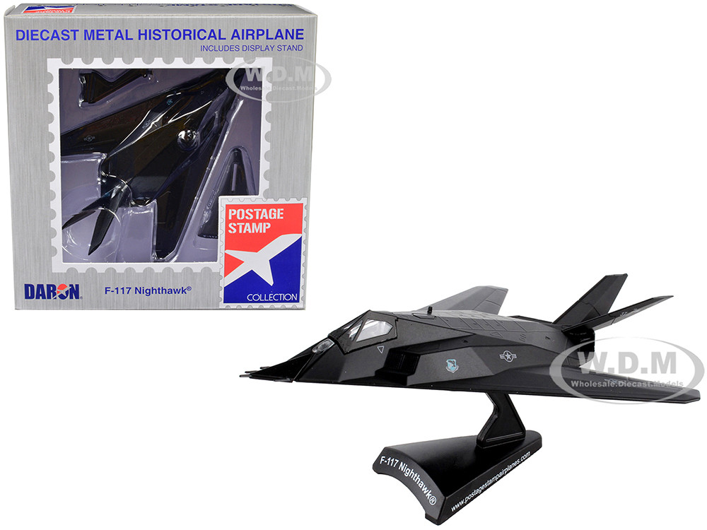 Lockheed F-117 Nighthawk Stealth Aircraft "United States Air Force" 1/150 Diecast Model Airplane by Postage Stamp diecast model