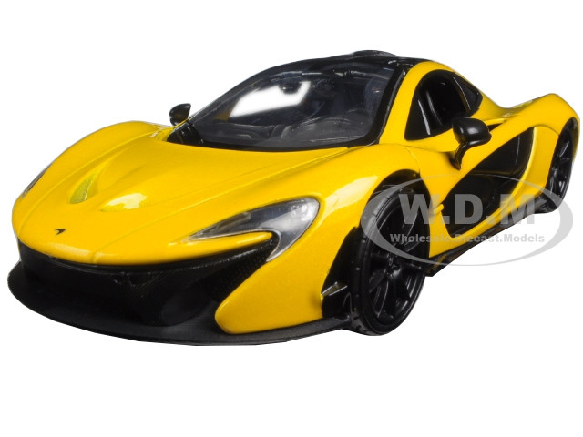 McLaren P1 Yellow 1/24 Diecast Model Car by Motormax diecast model
