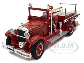 1928 Studebaker Fire Engine Red 1/32 Diecast Model by Signature Models diecast model