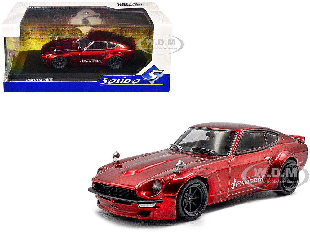 Datsun Pandem 240Z Red Metallic 1/43 Diecast Model Car by Solido diecast model