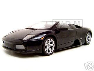 Lamborghini Murcielago Roadster Black 1/18 Diecast Model Car by Motormax diecast model