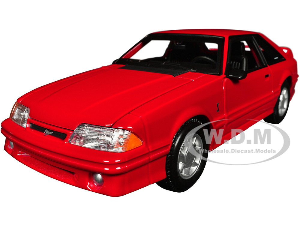 1993 Ford Mustang SVT Cobra Red "Special Edition" Series 1/24 Diecast Model Car by Maisto diecast model