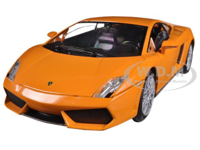 Lamborghini Gallardo LP-560-4 Orange 1/24 Diecast Model Car by Motormax diecast model