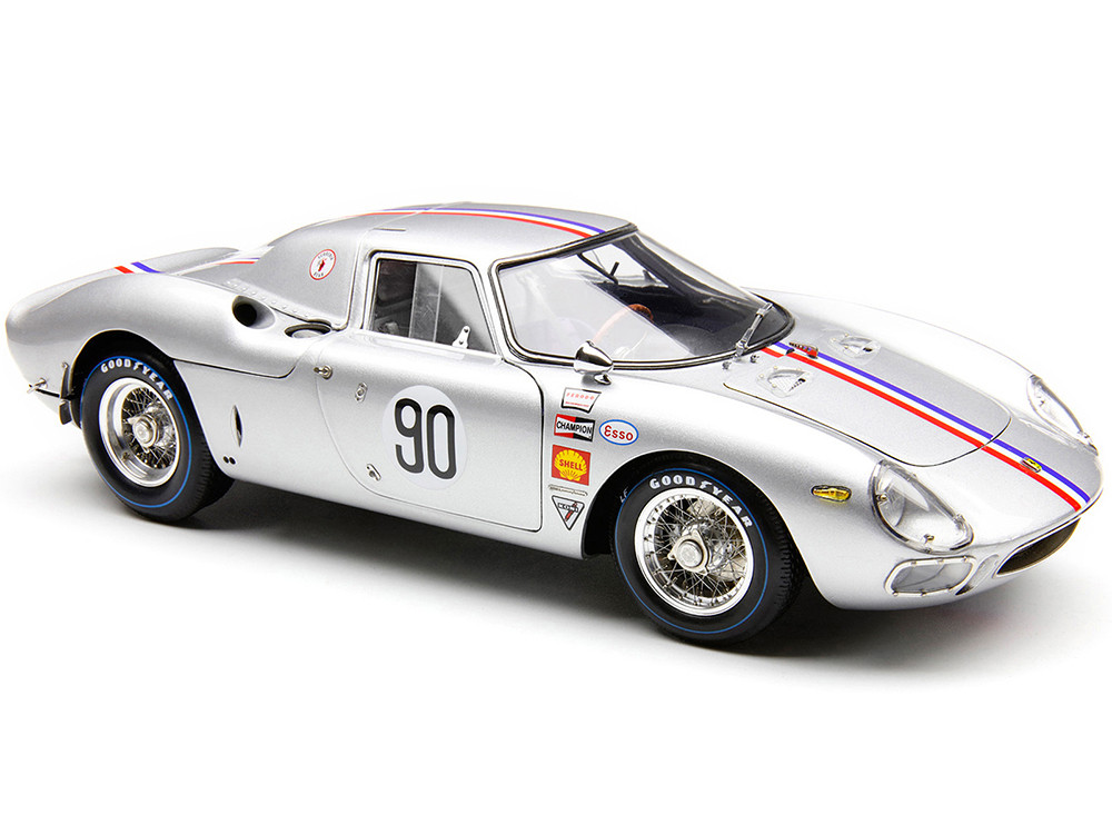 Ferrari 250 LM RHD (Right Hand Drive) #90 Bob Grossman "Nassau Tourist Trophy" (1964) Limited Edition to 1500 pieces Worldwide 1/18 Diecast Model Car by CMC diecast model