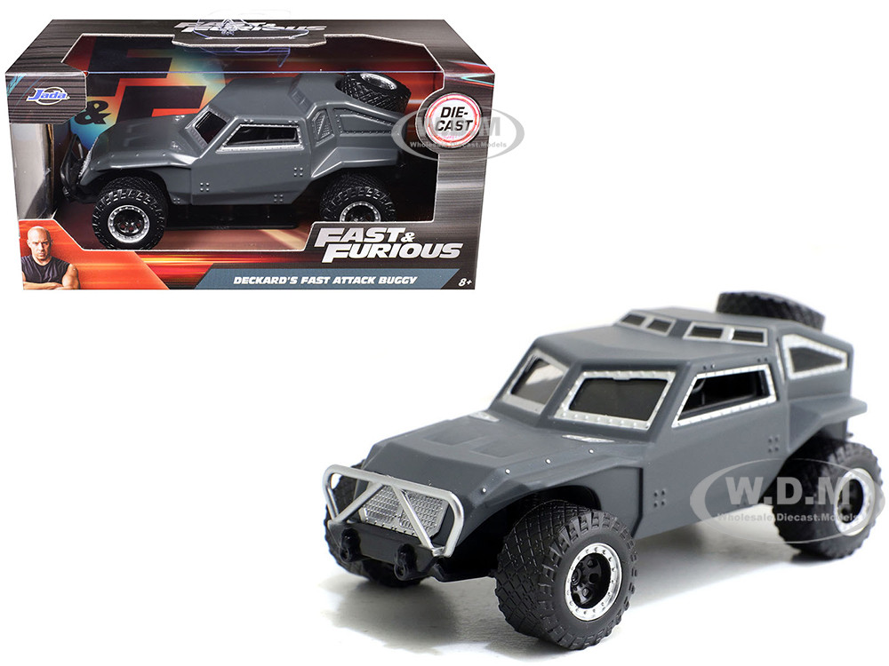 Deckard's Fast Attack Buggy Gray "Fast & Furious 7" Movie 1/32 Diecast Model Car by Jada diecast model