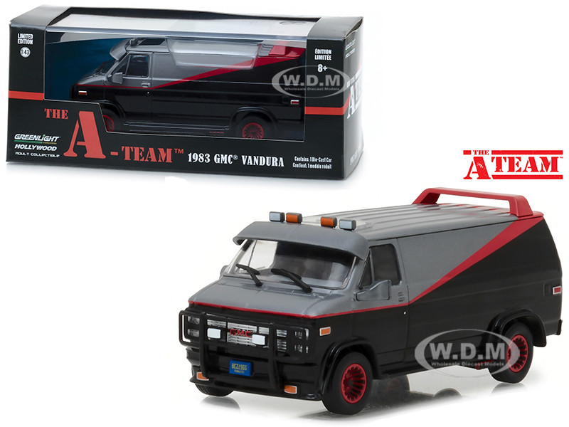 1983 GMC Vandura "The A-Team" (1983-1987) TV Series 1/43 Diecast Model Car by Greenlight diecast model
