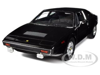 Ferrari Dino 308 GT4 Black (Elvis Presley Owned) "Elite Edition" Series 1/18 Diecast Model Car by Hot Wheels diecast model