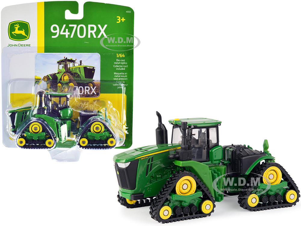 John Deere 9470RX Narrow Track Tractor 1/64 Diecast Model by ERTL TOMY diecast model