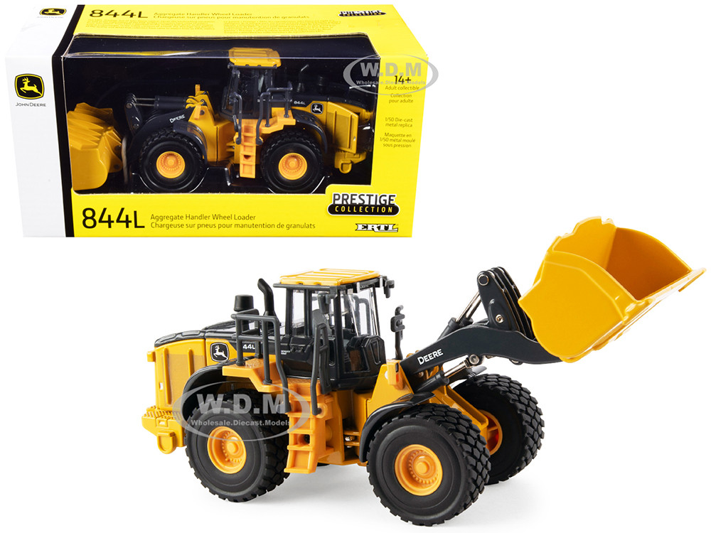 John Deere 844L Aggregate Handler Wheel Loader "Prestige Collection" Series 1/50 Diecast Model by ERTL TOMY diecast model