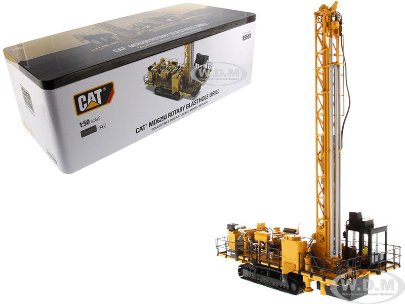 CAT Caterpillar MD6250 Rotary Blasthole Drill with Operator "High Line Series" 1/50 Diecast Model by Diecast Masters diecast model