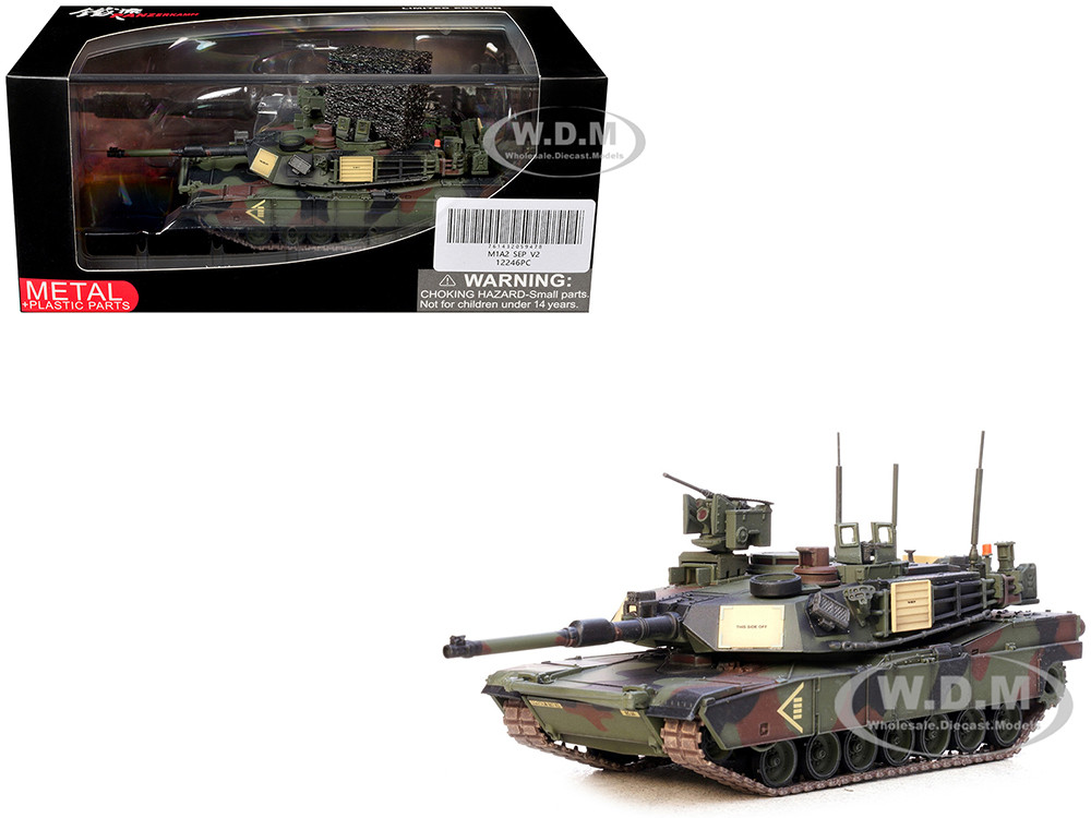 General Dynamics M1A2 SEP V2 Abrams Tank "2nd Battalion, 5th Cavalry Regiment, 1st Cavalry Division, Germany" United States Army 1/72 Diecast Model by Panzerkampf diecast model