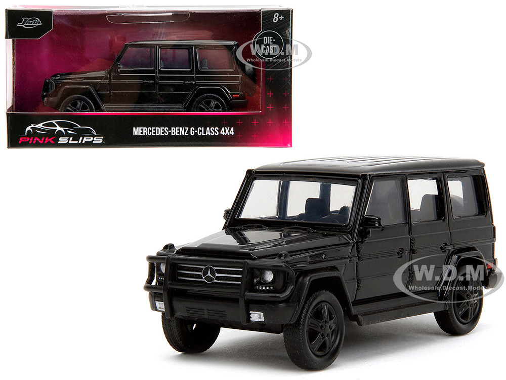 Mercedes-Benz G-Class 4x4 Black "Pink Slips" Series 1/32 Diecast Model Car by Jada diecast model