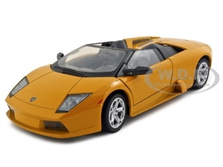 Lamborghini Murcielago Roadster Orange 1/24 Diecast Model Car by Motormax diecast model