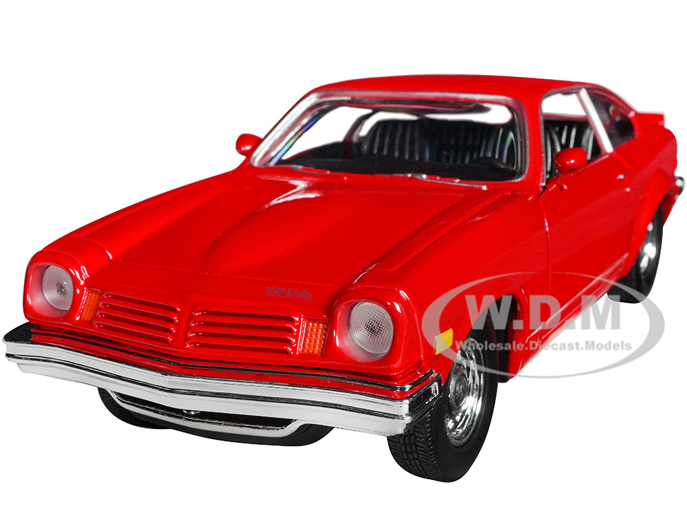 1974 Chevrolet Vega Red "Forgotten Classics" Series 1/24 Diecast Model Car by Motormax diecast model