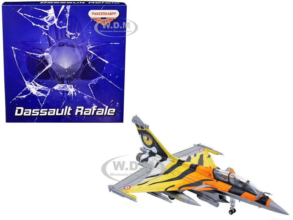 Dassault Rafale B Fighter Jet "Ocean Tiger" with Missile Accessories "Panzerkampf Wing" Series 1/72 Scale Model by Panzerkampf diecast model