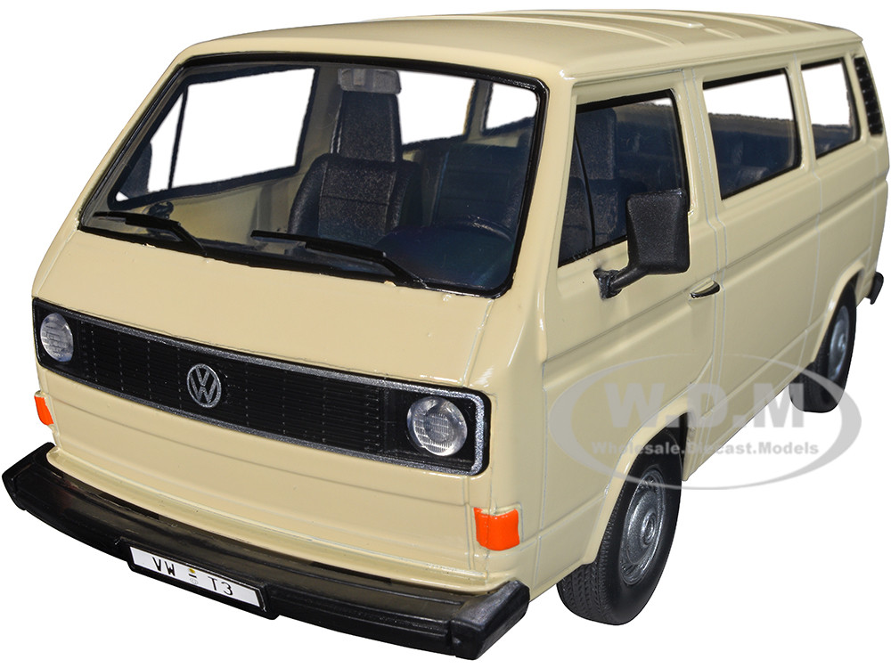 Volkswagen Type 2 (T3) Van Beige "Timeless Legends" Series 1/24 Diecast Model Car by Motormax diecast model