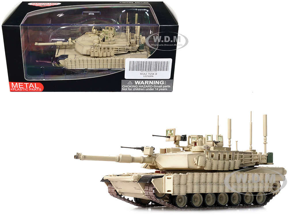 General Dynamics M1A2 Abrams TUSK II MBT (Main Battle Tank) "1st Battalion, 22nd Infantry Regiment, 1st Brigade, 4th Infantry Division, Baghdad" (2008) "Armor Premium" Series 1/72 Diecast Model by Panzerkampf diecast model